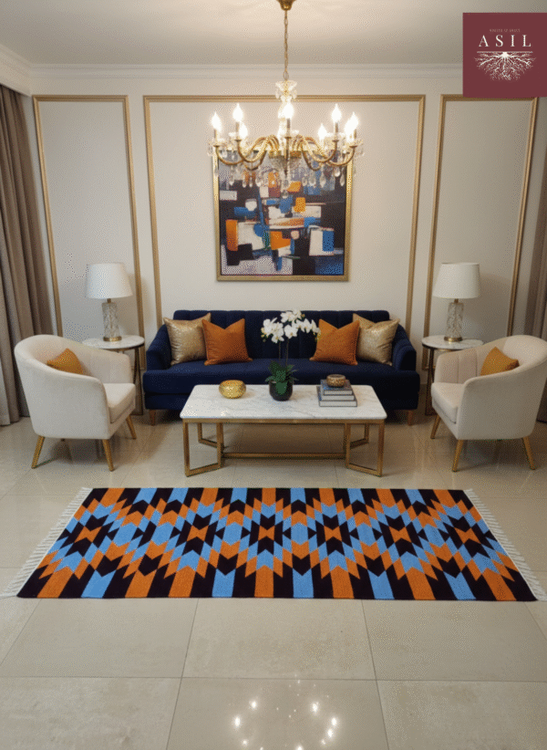 6 Desert Sunset Kilim Satranji